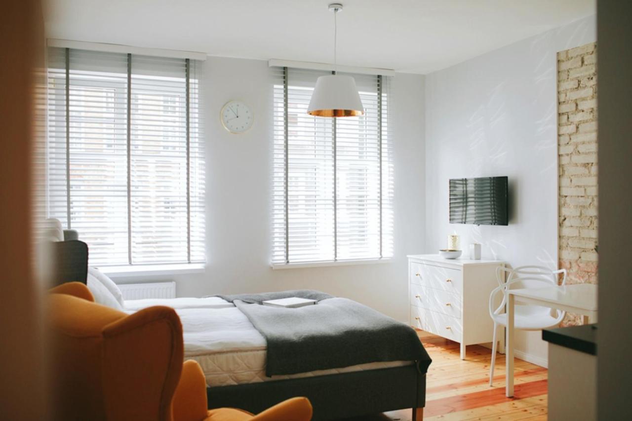 Sunny Apartment W Centrum Starego Miasta Gdaňsk Exteriér fotografie